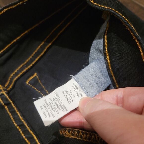 Vintage J Brand plain black jeans - Picture 5 of 5